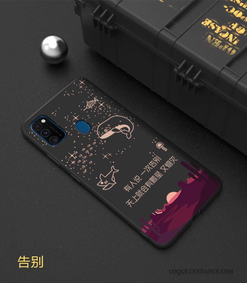 Samsung Galaxy M30s Coque Créatif Personnalité Tout Compris Protection Étui