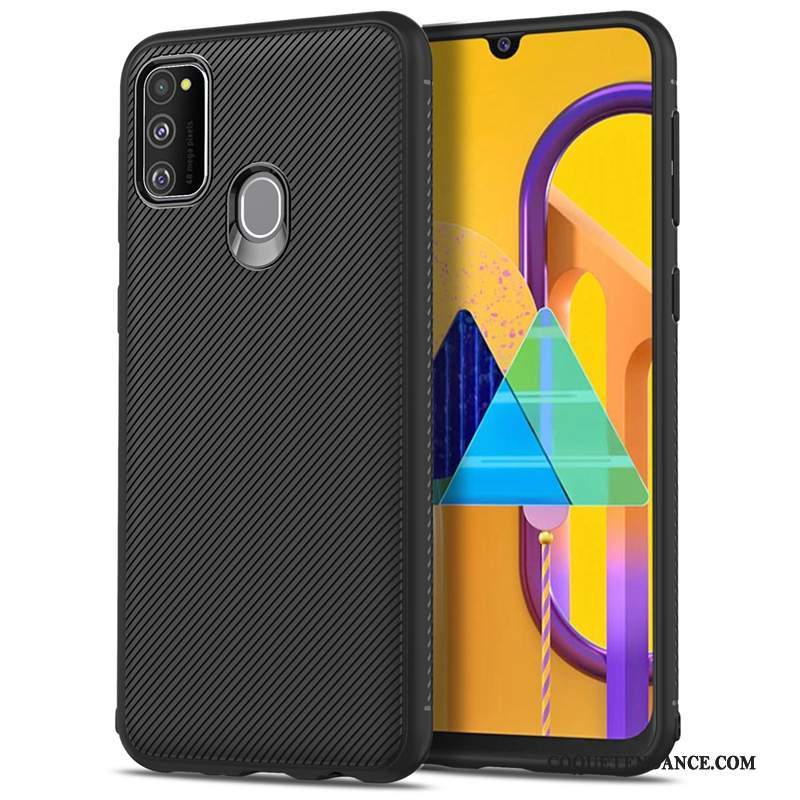 Samsung Galaxy M30s Coque Étui Incassable Membrane Protection Fluide Doux