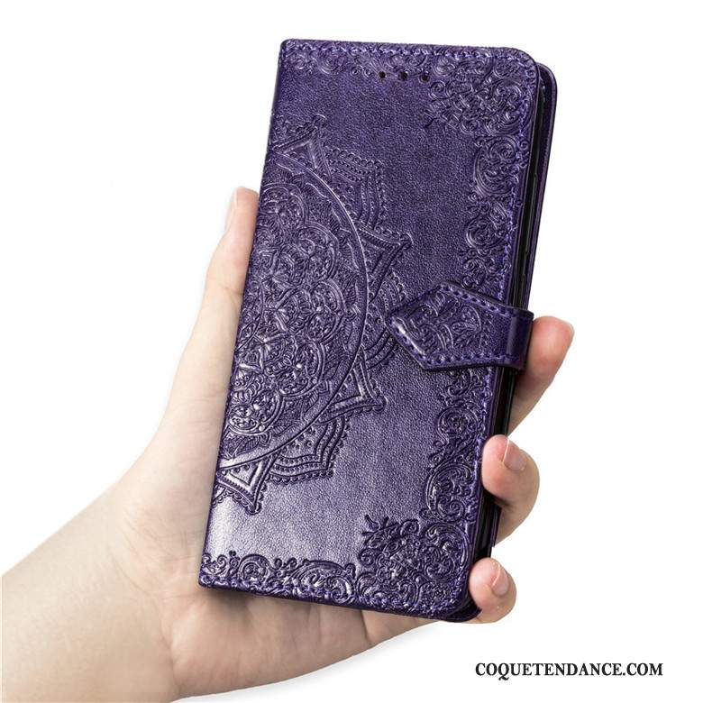 Samsung Galaxy Note 10+ Coque Clamshell Violet Protection De Téléphone Fluide Doux