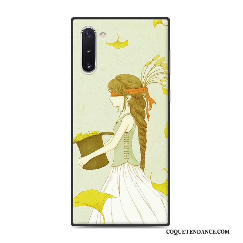 Samsung Galaxy Note 10 Coque Protection Simple Étui Vent Art