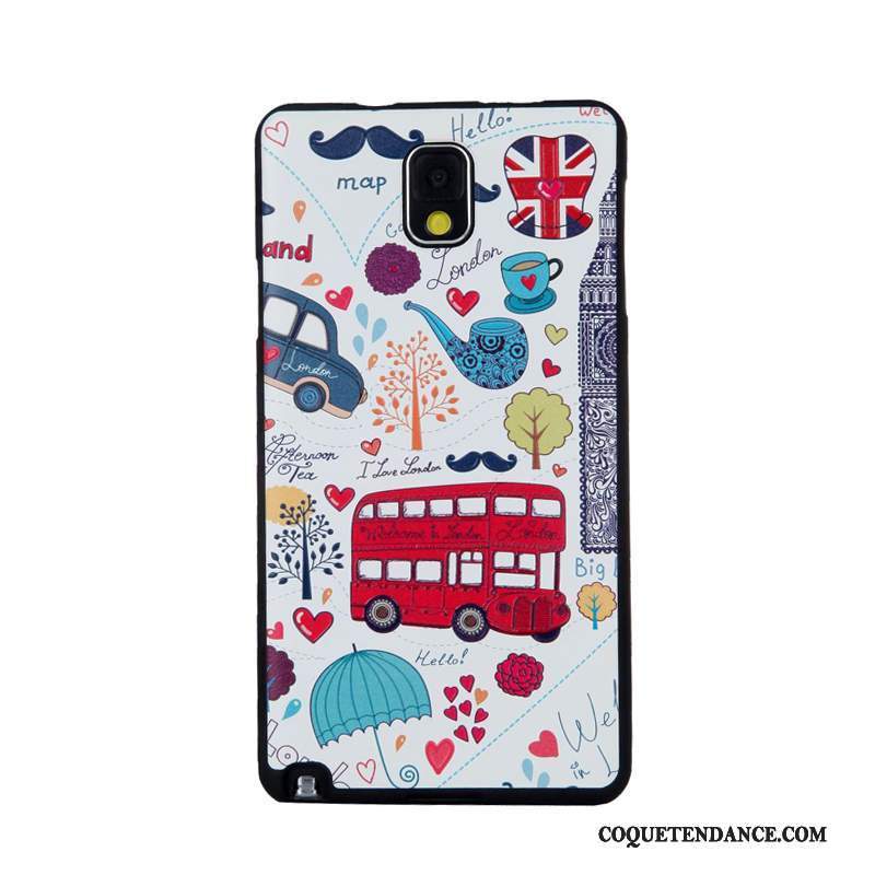 Samsung Galaxy Note 3 Coque Multicolore Étui Tempérer Membrane De Téléphone