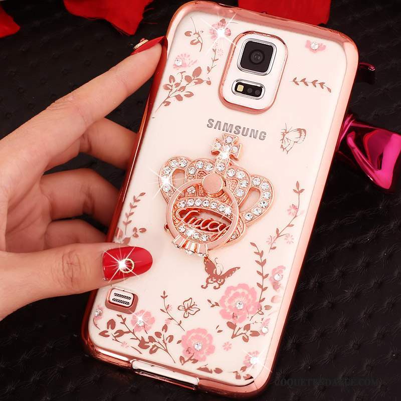 Samsung Galaxy Note 4 Coque Coque De Téléphone Anneau Étui Silicone