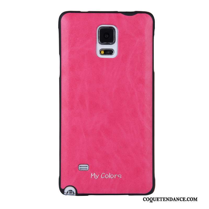 Samsung Galaxy Note 4 Coque De Téléphone Protection Business Étui Fluide Doux