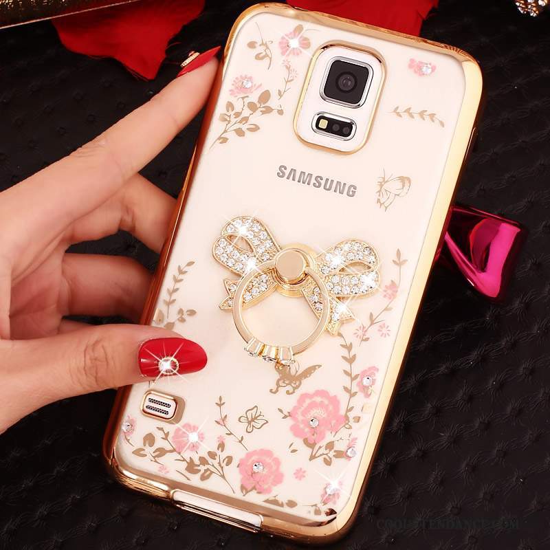 Samsung Galaxy Note 4 Coque Protection Silicone Étui Anneau
