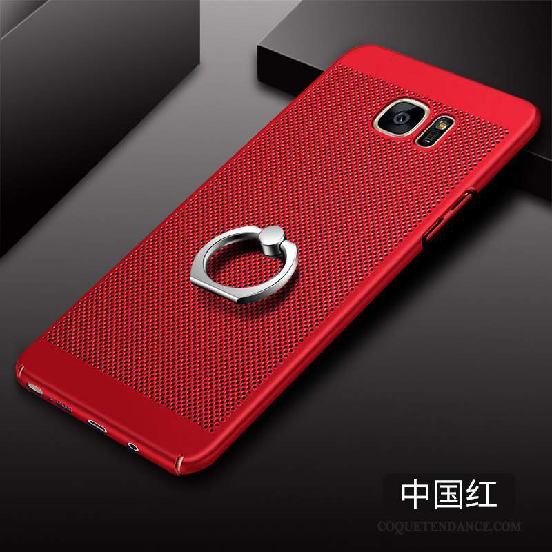 Samsung Galaxy Note 5 Coque Incassable Anneau Rouge De Téléphone Difficile