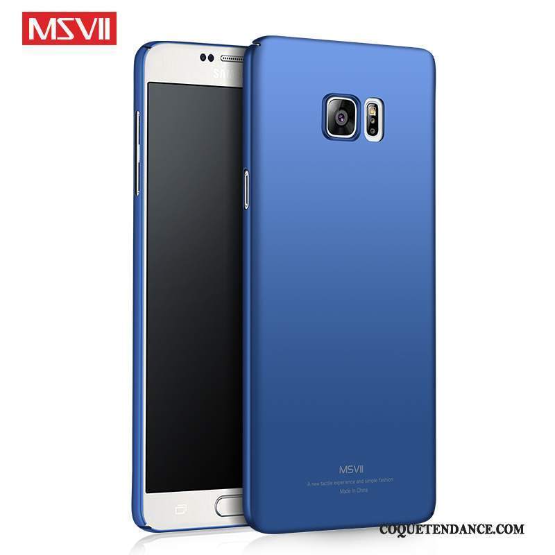Samsung Galaxy Note 5 Coque Mince Incassable Silicone De Téléphone Bleu