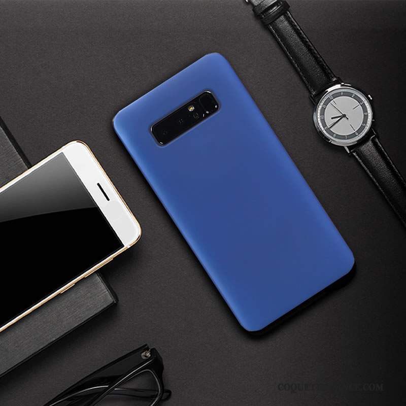 Samsung Galaxy Note 8 Coque Bleu Marin Difficile De Téléphone Personnalité Tendance
