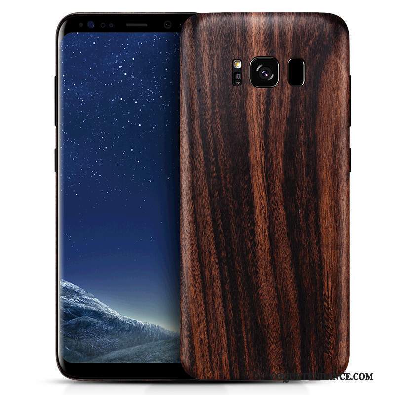 Samsung Galaxy Note 8 Coque Bois Massif Protection Très Mince Sac