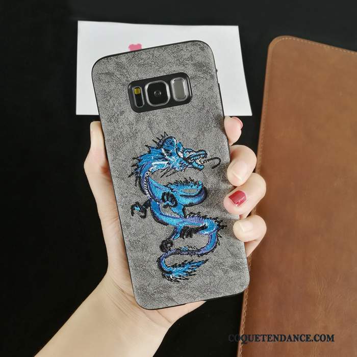 Samsung Galaxy Note 8 Coque Broderie Étui Tout Compris Personnalité Incassable