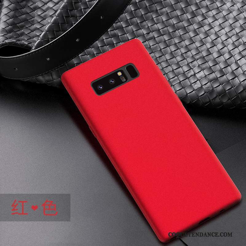 Samsung Galaxy Note 8 Coque Fluide Doux Modèle Fleurie Incassable Silicone Protection