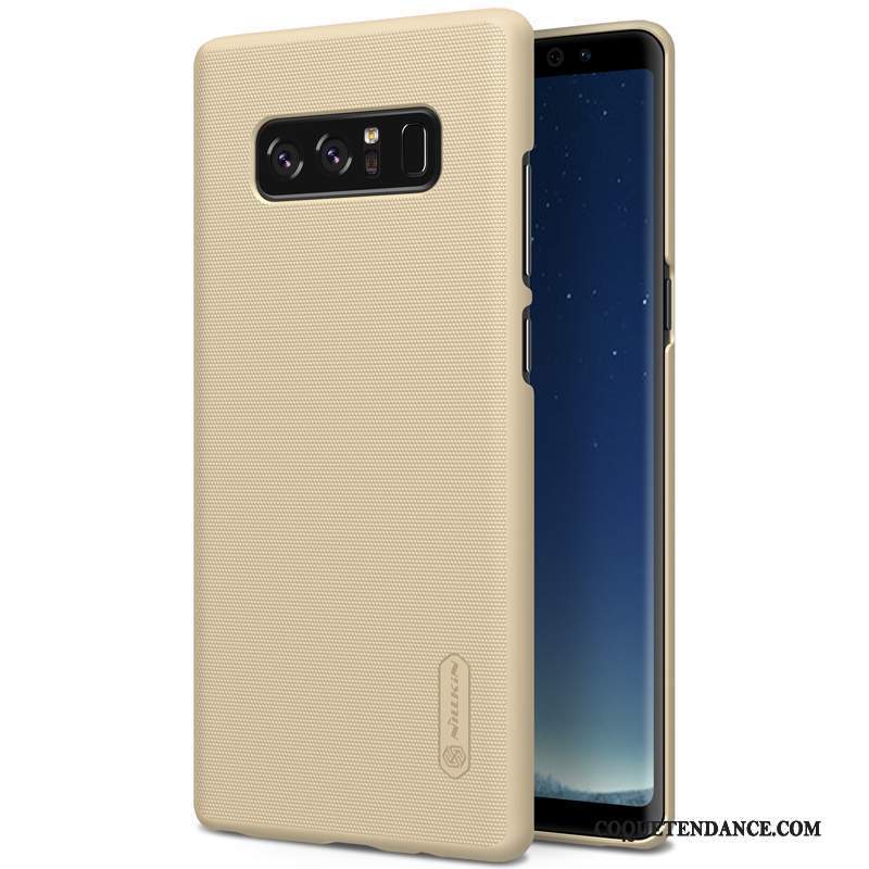 Samsung Galaxy Note 8 Coque Étui De Téléphone Difficile Or