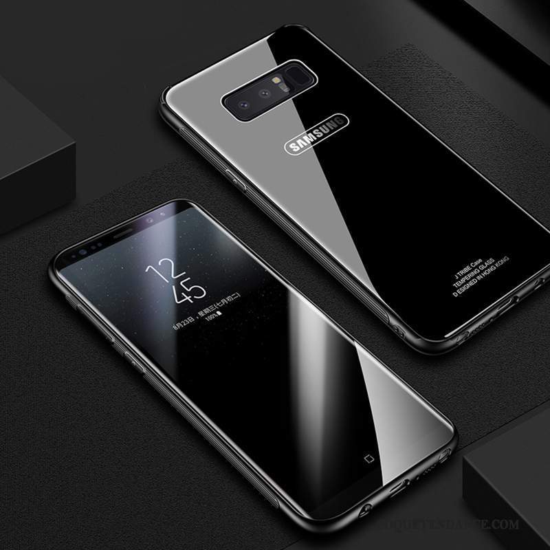 Samsung Galaxy Note 8 Coque Étui De Téléphone Protection Tout Compris Noir