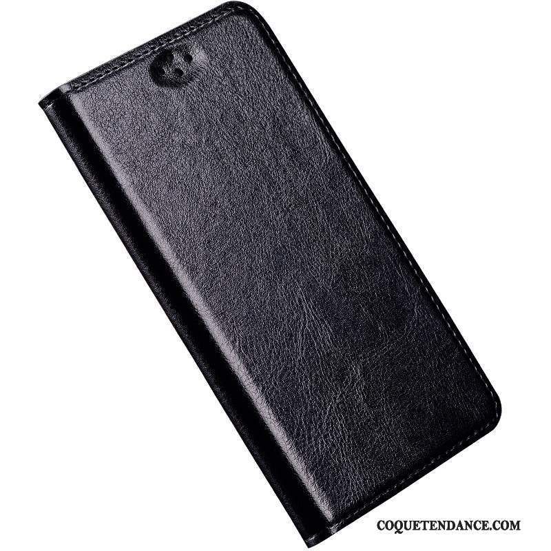 Samsung Galaxy Note 8 Coque Étui Noir Silicone Cuir Véritable Fluide Doux