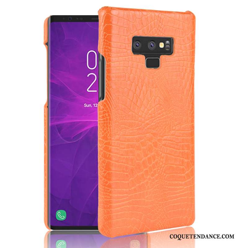 Samsung Galaxy Note 9 Coque Étui Crocodile Modèle Difficile De Téléphone