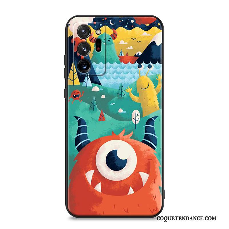 Samsung Galaxy Note20 Ultra Coque Dessin Animé Charmant Personnalité Étui Fluide Doux