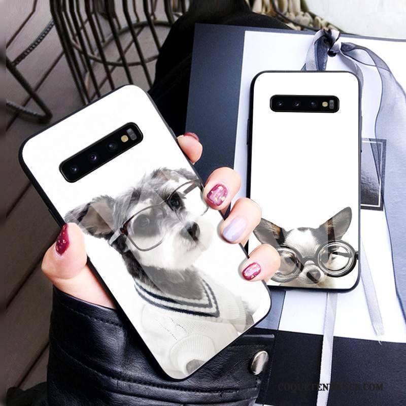 Samsung Galaxy S10+ Coque Charmant Tendance Ornements Suspendus Simple De Téléphone