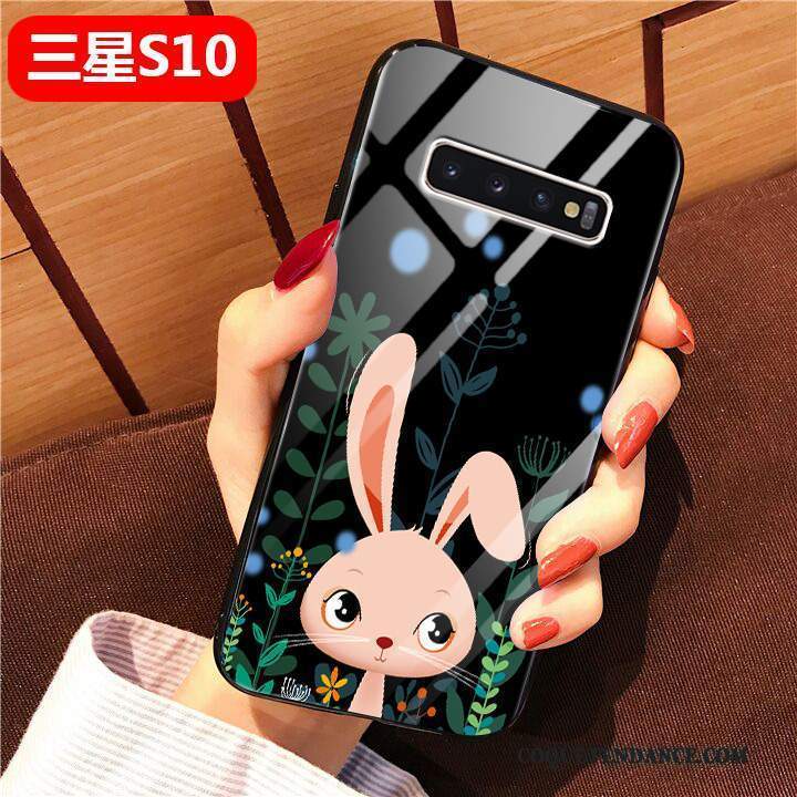 Samsung Galaxy S10 Coque Dessin Animé Verre Tout Compris De Téléphone Incassable