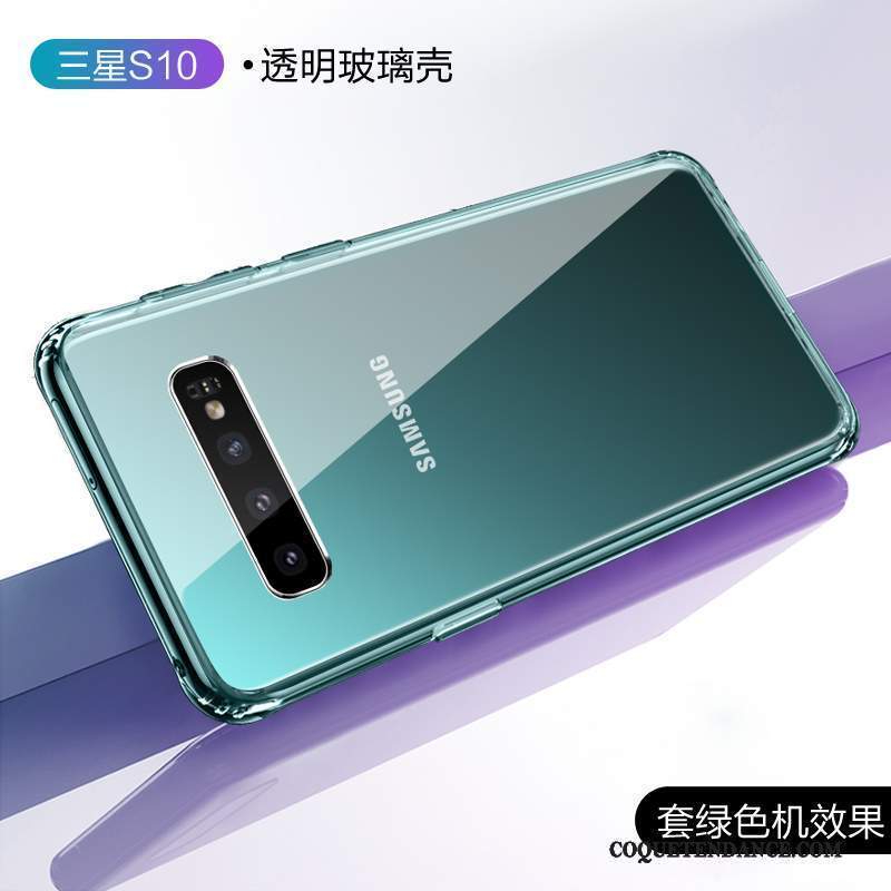 Samsung Galaxy S10 Coque Protection De Téléphone Très Mince Marque De Tendance Personnalité