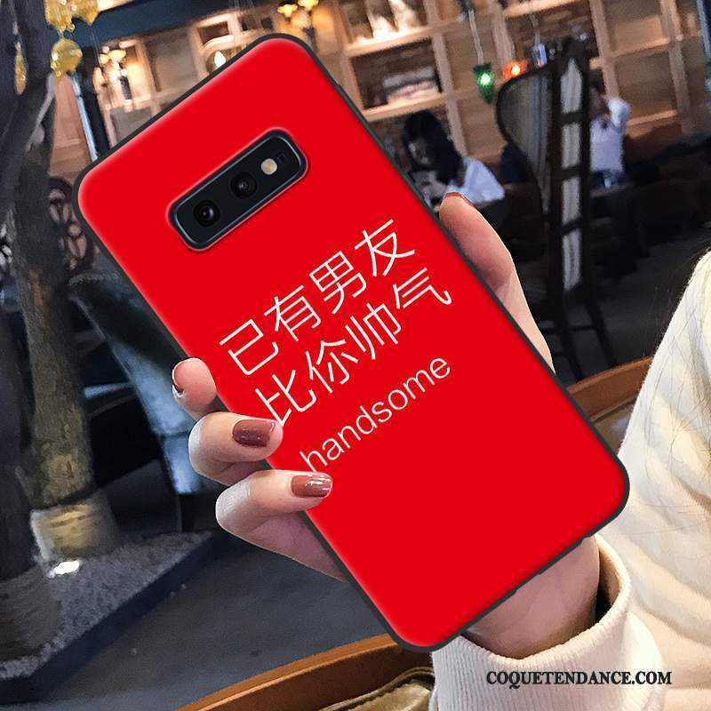 Samsung Galaxy S10e Coque De Téléphone Amoureux Rouge Drôle Silicone