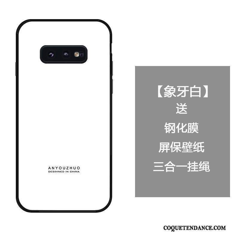 Samsung Galaxy S10e Coque Verre Trempé Simple Protection Incassable Créatif