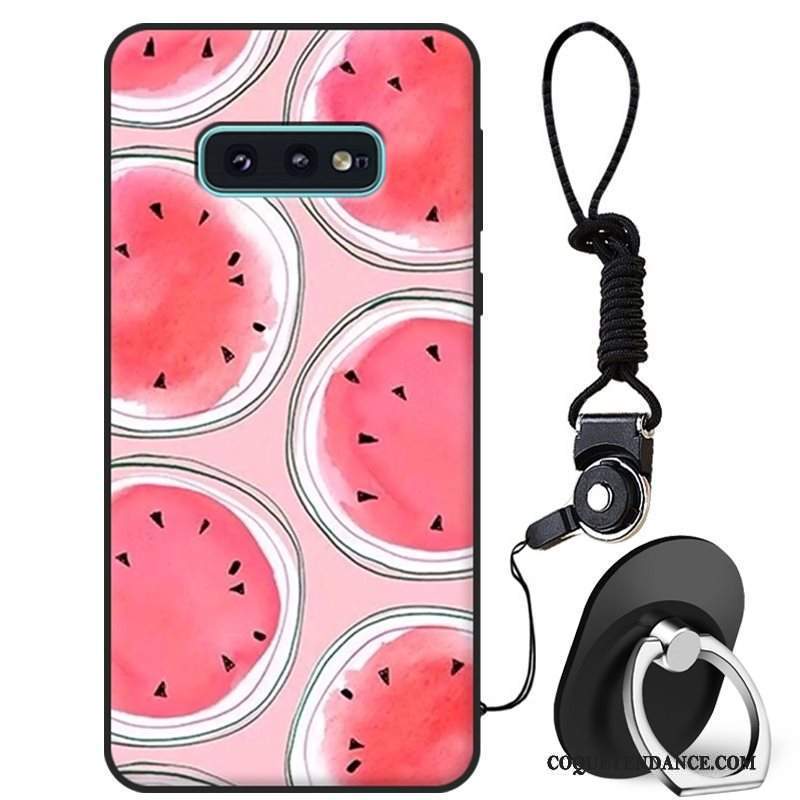 Samsung Galaxy S10e Coque Étui Créatif Personnalité Protection Rose