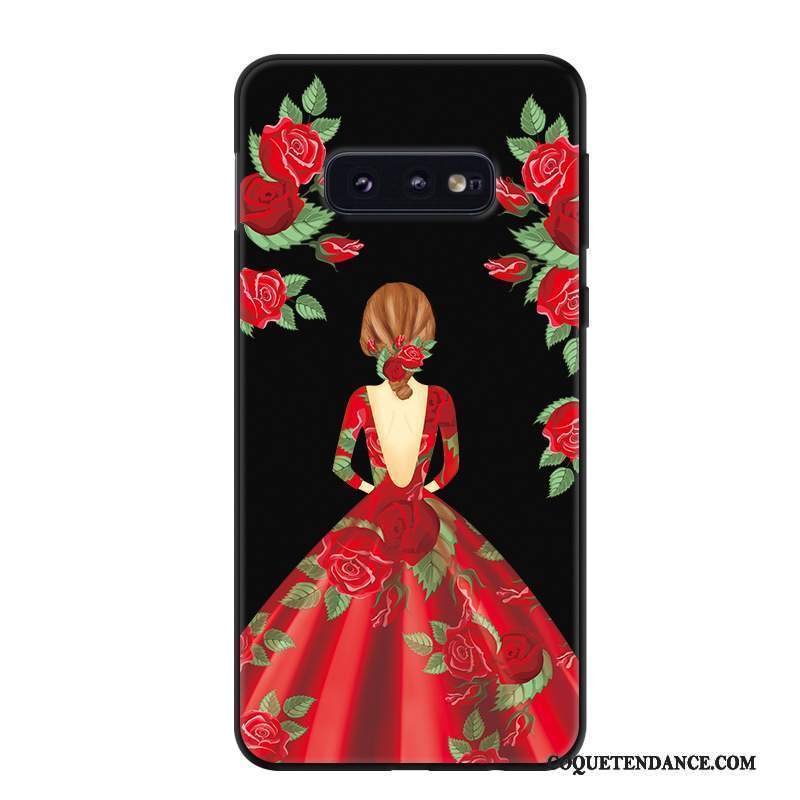 Samsung Galaxy S10e Coque Étui Dessin Animé De Téléphone Charmant Simple