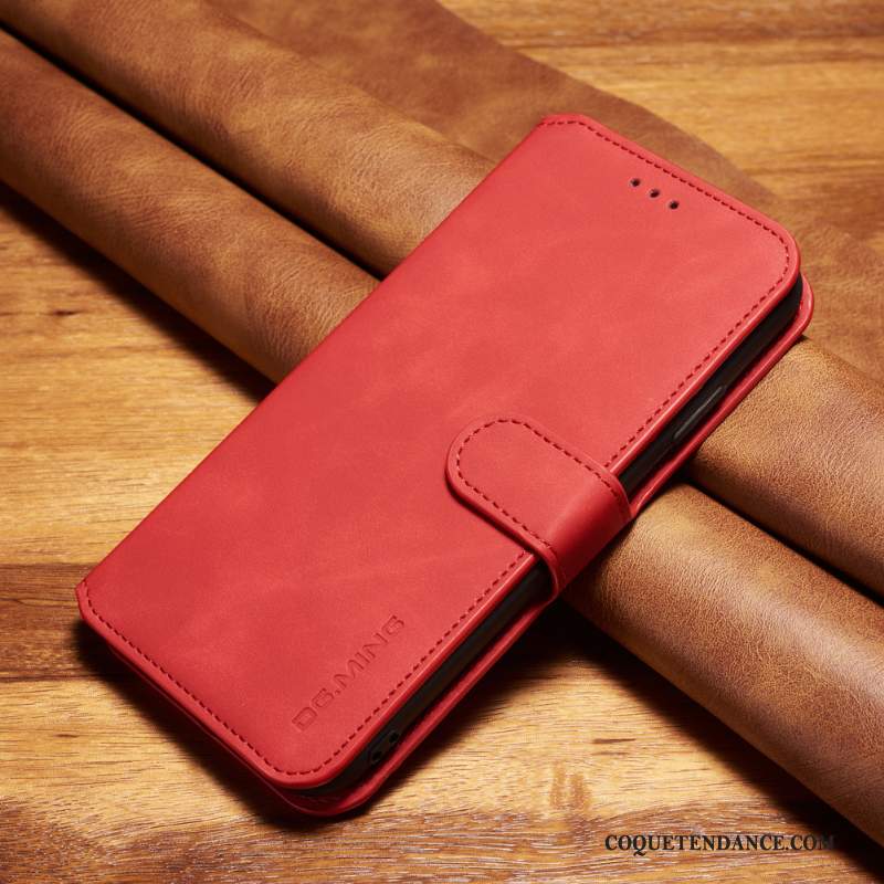 Samsung Galaxy S20+ Coque Incassable Tout Compris Rouge Fluide Doux Vintage