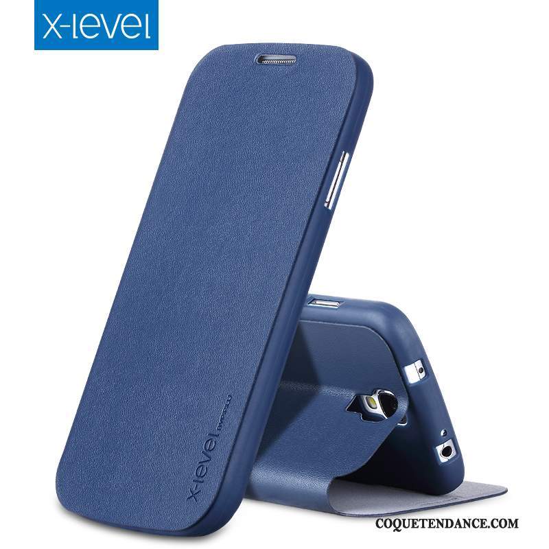 Samsung Galaxy S4 Coque Bleu Très Mince Tout Compris Étui