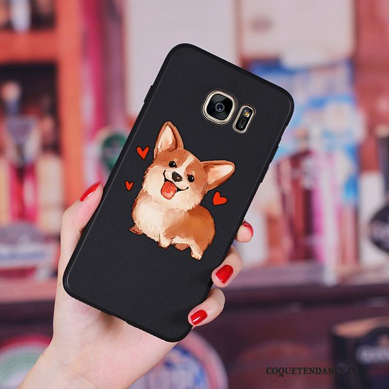 Samsung Galaxy S6 Edge + Coque Incassable Dessin Animé Étui Charmant Silicone