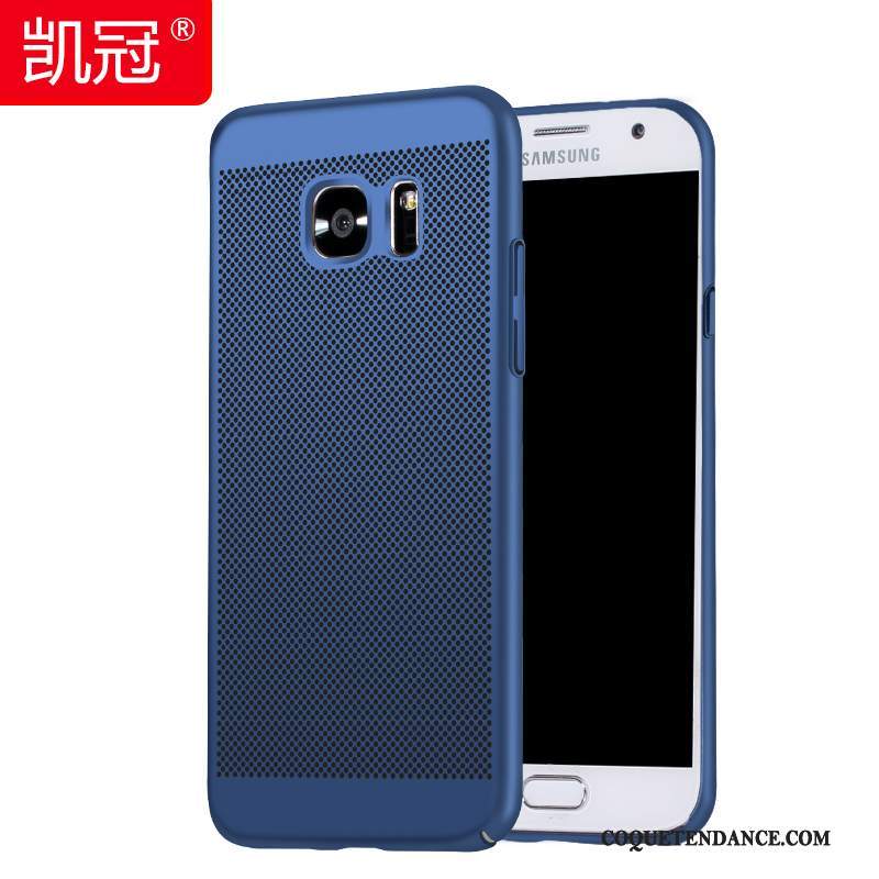 Samsung Galaxy S7 Coque De Téléphone Protection Délavé En Daim Étui Refroidissement