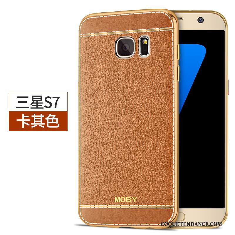 Samsung Galaxy S7 Coque Nouveau Étui Incassable Silicone Protection