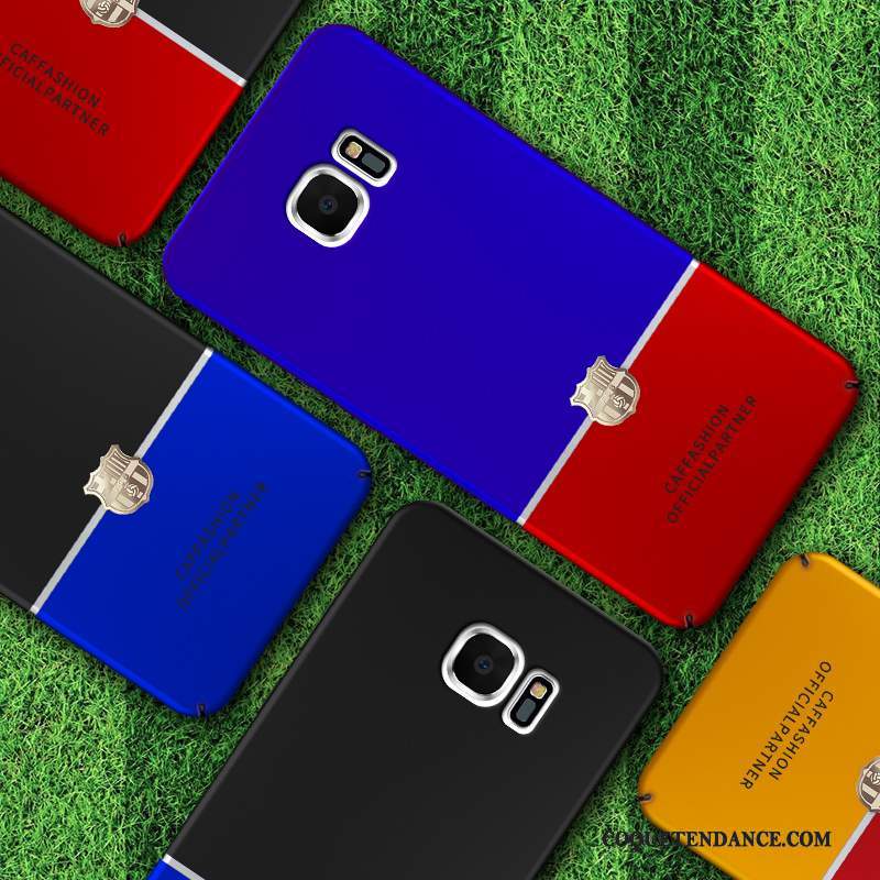 Samsung Galaxy S7 Coque Très Mince Incassable Délavé En Daim Multicolore Protection