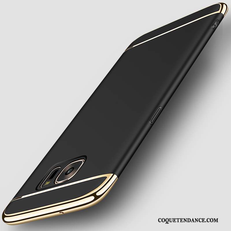 Samsung Galaxy S7 Coque Étui Protection Incassable Noir De Téléphone