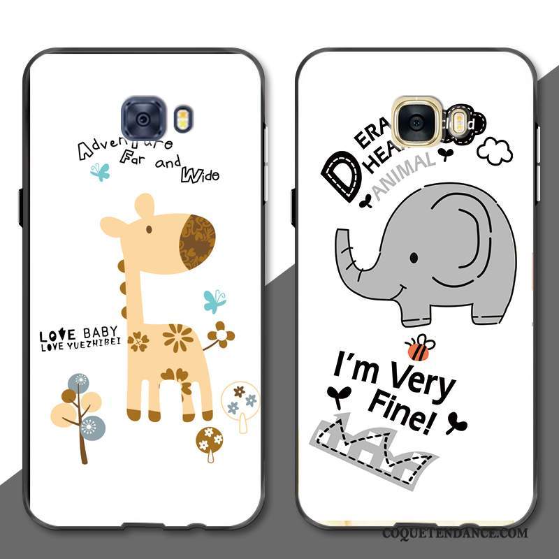 Samsung Galaxy S7 Edge Coque De Téléphone Ornements Suspendus Blanc Personnalité Dessin Animé