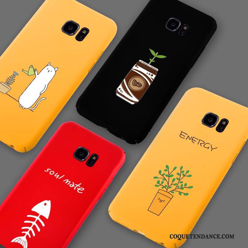 Samsung Galaxy S7 Edge Coque De Téléphone Personnalité Tout Compris Étui Délavé En Daim