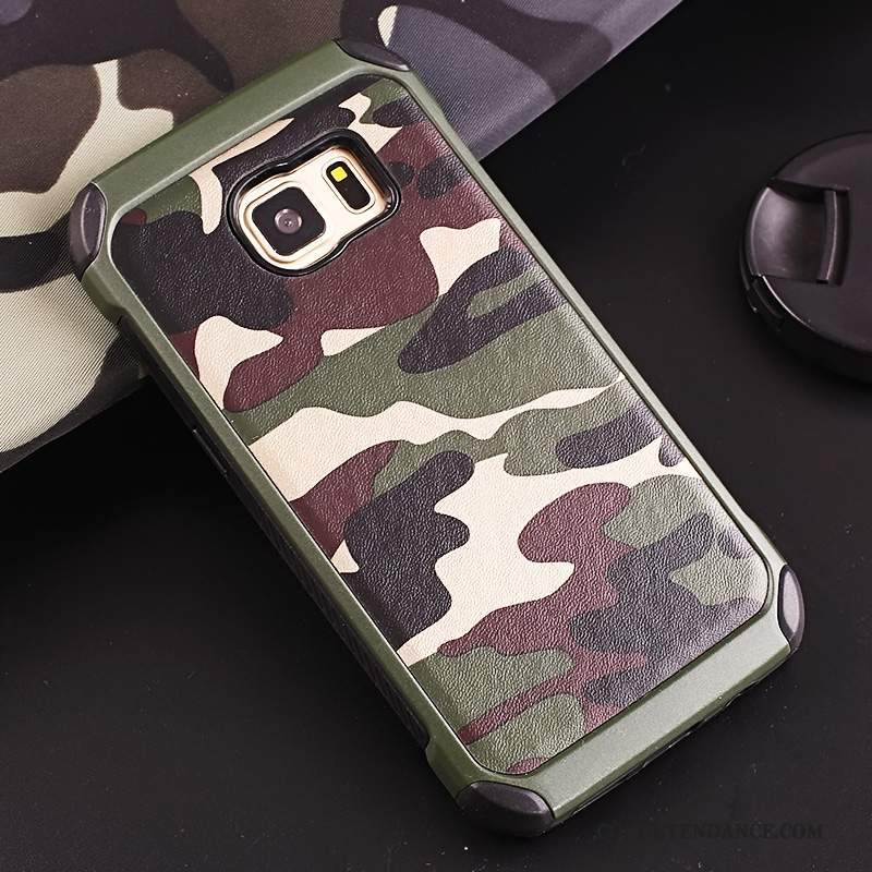 Samsung Galaxy S7 Edge Coque Protection De Téléphone Incassable Camouflage Étui