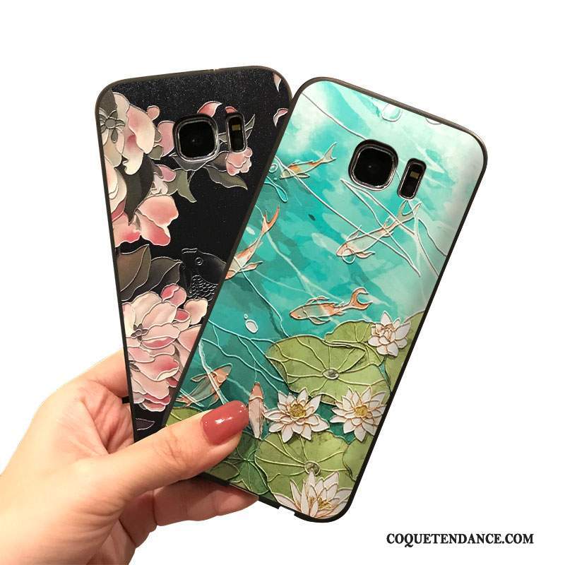 Samsung Galaxy S7 Edge Coque Étui Silicone Tendance Tout Compris Personnalité