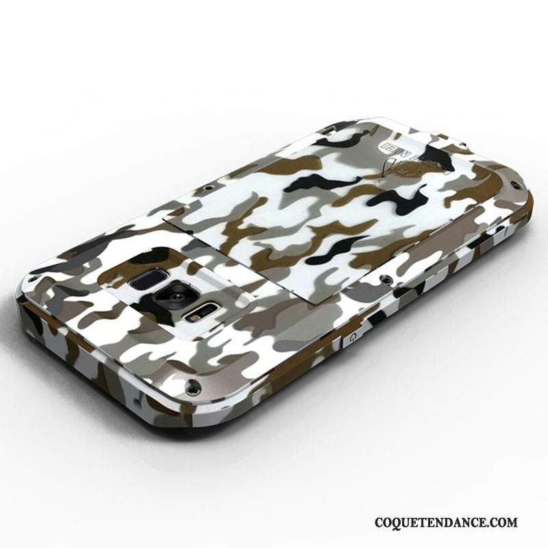 Samsung Galaxy S8 Coque Camouflage Métal Incassable Personnalité Créatif