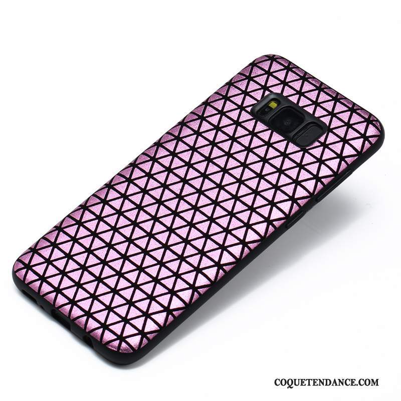 Samsung Galaxy S8+ Coque Couvercle Arrière Violet Luxe Tendance De Téléphone