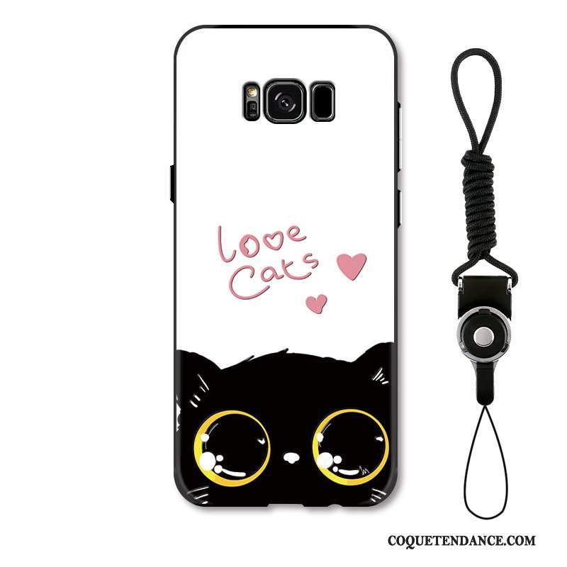 Samsung Galaxy S8 Coque Créatif Blanc De Téléphone Dessin Animé Chat