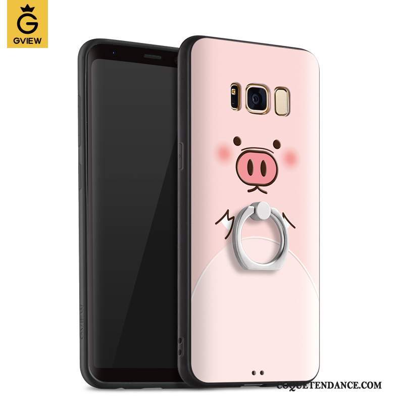 Samsung Galaxy S8 Coque De Téléphone Incassable Rose Créatif Personnalité