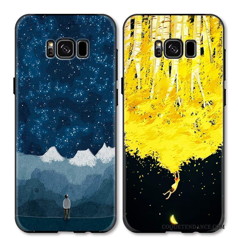 Samsung Galaxy S8 Coque De Téléphone Tout Compris Ornements Suspendus Peinture Créatif