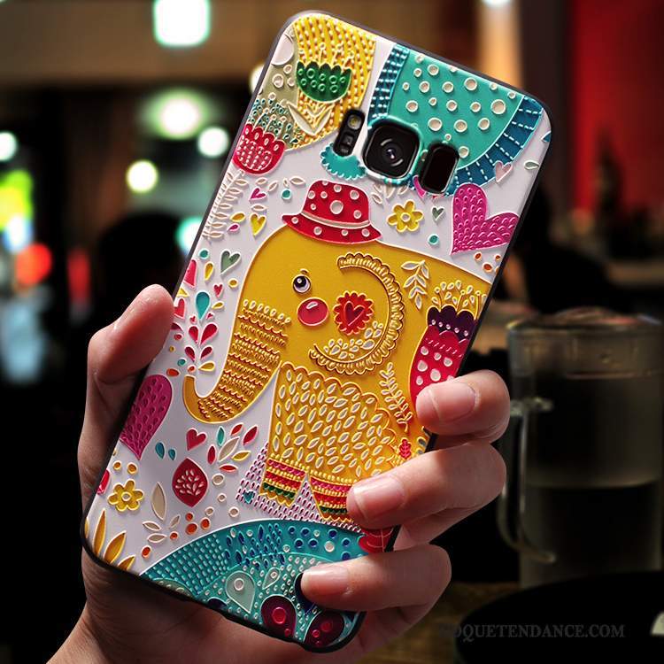Samsung Galaxy S8+ Coque Incassable De Téléphone Silicone Multicolore Créatif