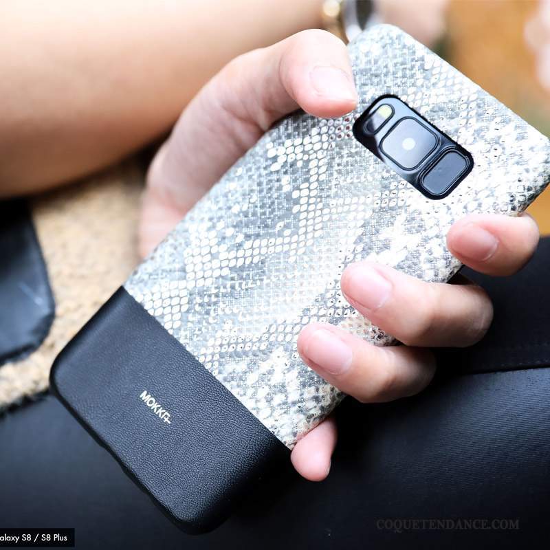 Samsung Galaxy S8+ Coque Luxe Créatif Gris Marque De Tendance