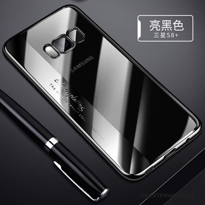 Samsung Galaxy S8+ Coque Nouveau Fluide Doux Silicone Tout Compris De Téléphone