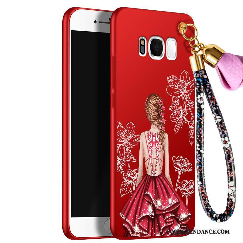 Samsung Galaxy S8+ Coque Protection Rouge Créatif Nouveau Incassable