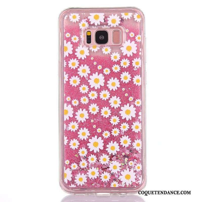 Samsung Galaxy S8 Coque Quicksand Dessin Animé De Téléphone Tendance Liquide