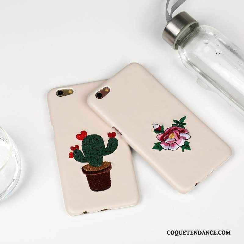 Samsung Galaxy S8 Coque Tendance Blanc Broderie Incassable De Téléphone