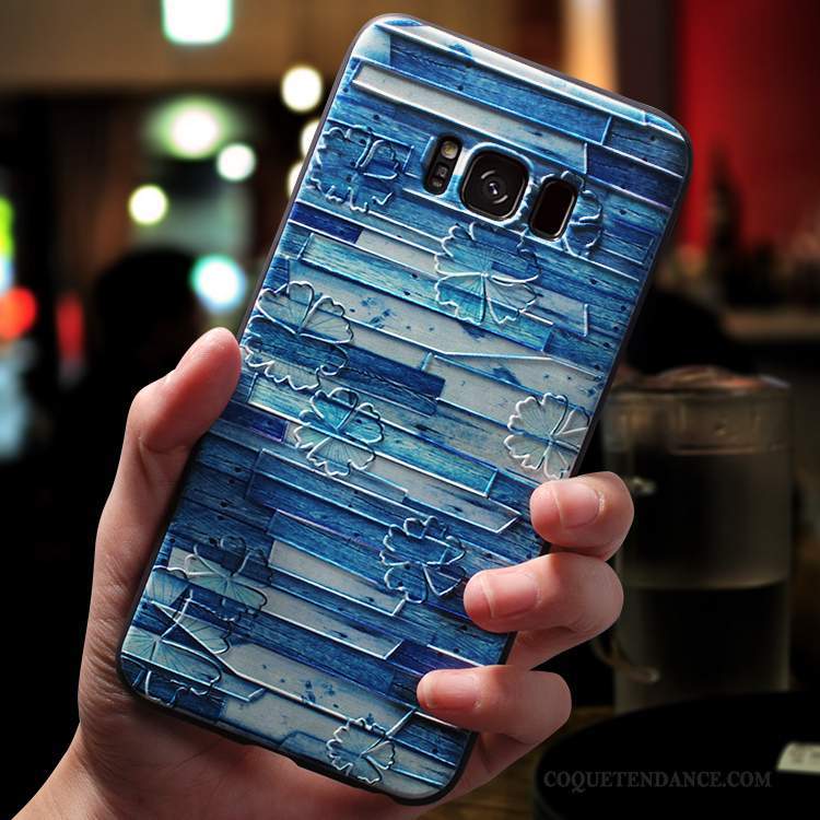 Samsung Galaxy S8 Coque Tout Compris Bleu Marin Personnalité De Téléphone Incassable
