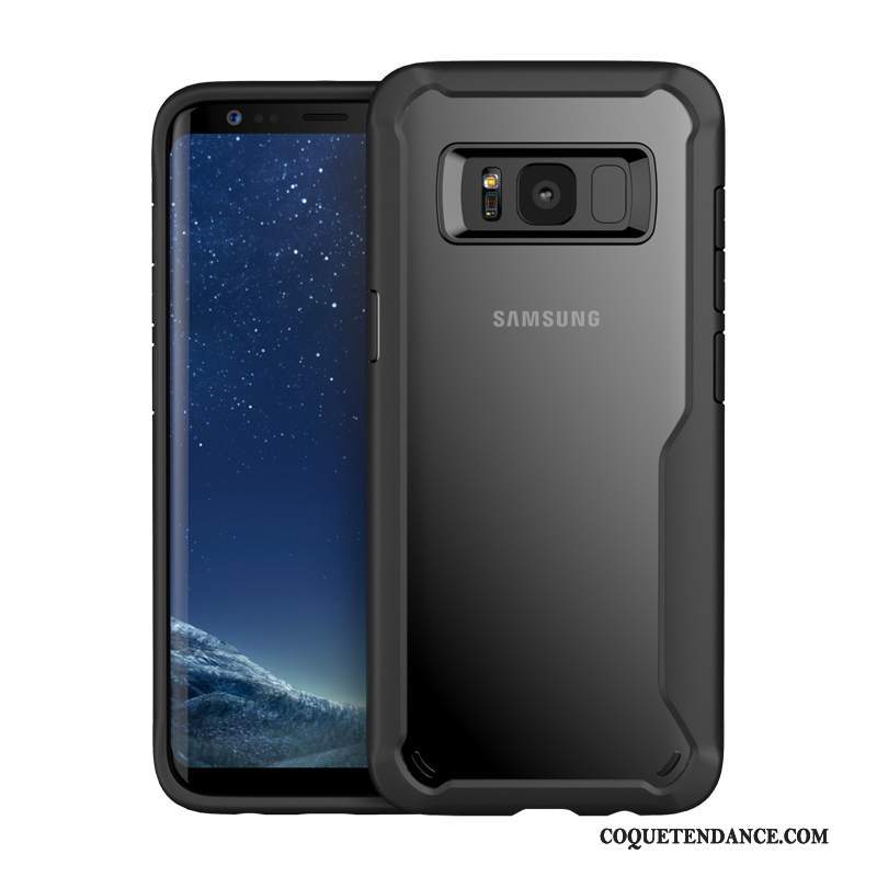 Samsung Galaxy S8+ Coque Transparent Noir De Téléphone Ballon